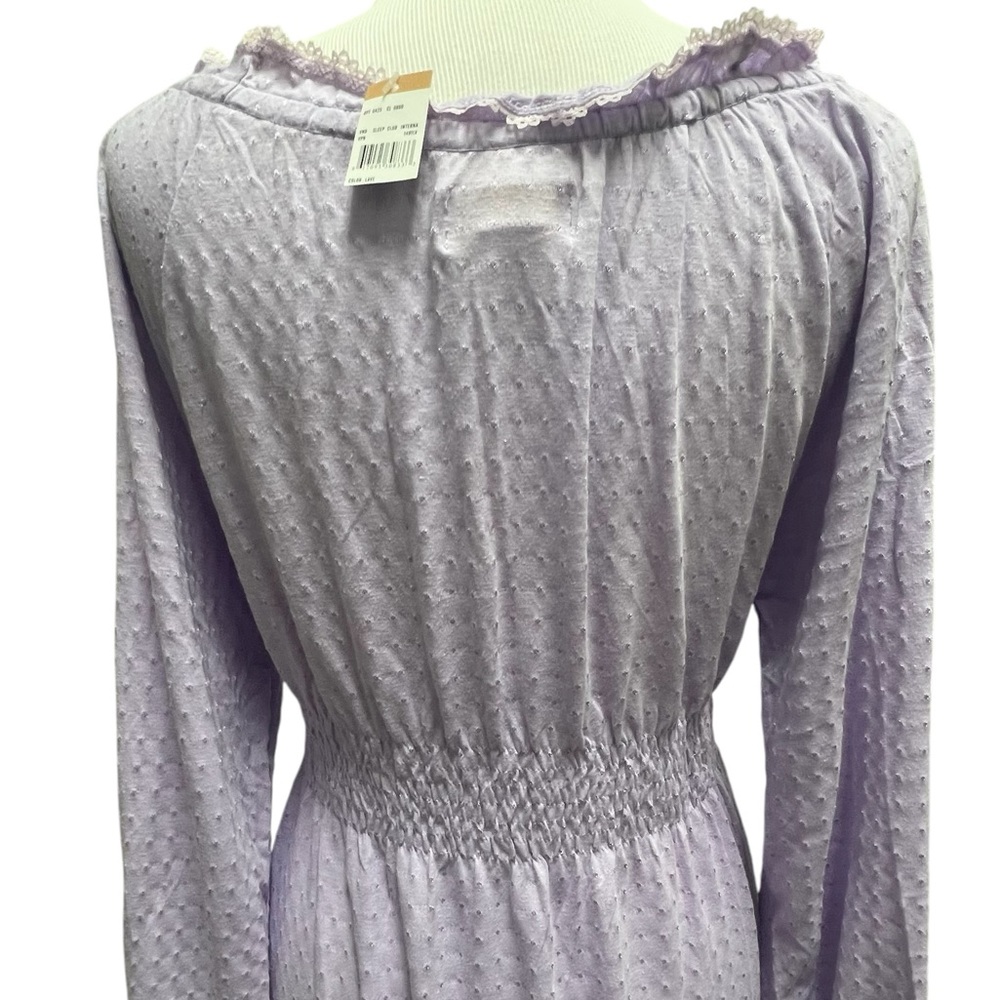 NWT Whispers Long Nightgown Women’s Large Prairie Feminine Maxi Gown Cottagecore - Picture 5 of 16